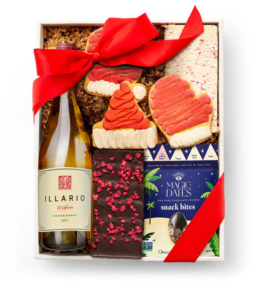 Holiday Entertainer Gift Box with Illario Chardonnay